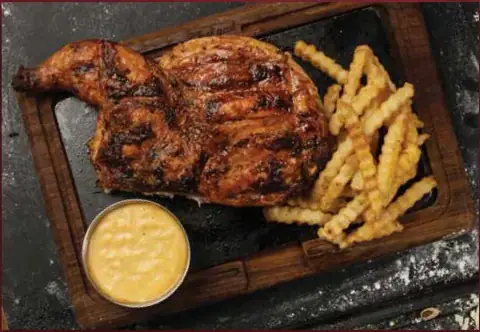 Half Grilled Chicken