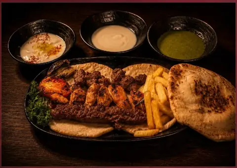 Single-Person Kebab Meal